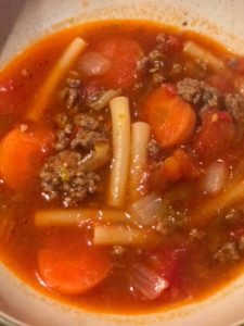 minestrone soup