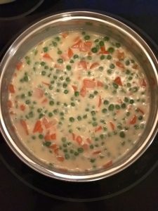 recipe for cream peas and carrots
