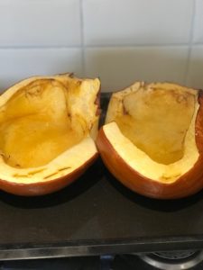 baked pumpkin