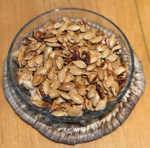 roasted pumpkin seeds