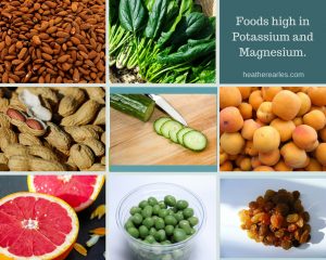Foods high in Potassium and Magnesium