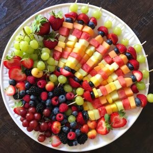 fruit kabobs