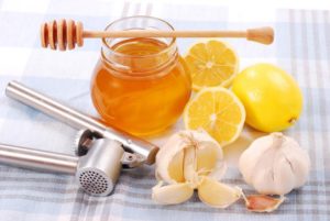 garlic, lemon and Honey for colds