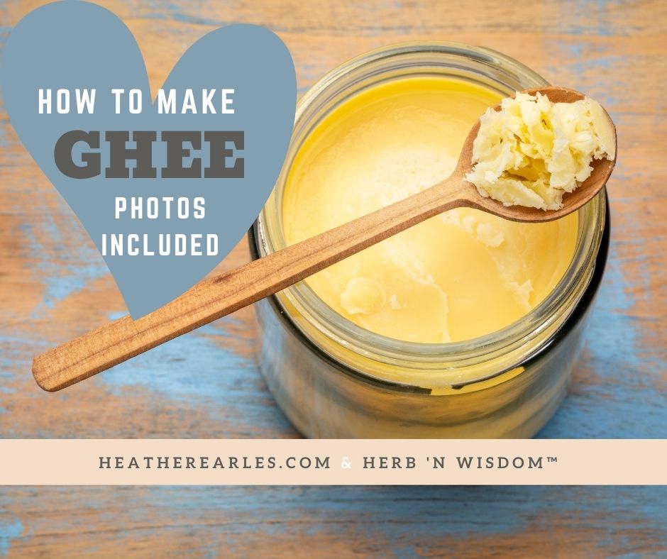 Making homemade #ghee
#heatherearles #herbnwisdom #naturalliving #buttersubstitute