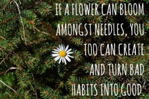 replacing bad behavior with good