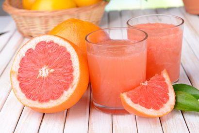 Drink pur grapefruit juice