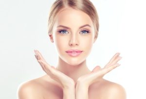 healthy and glowing skin