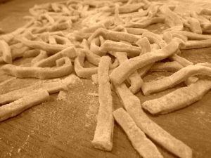 homemade egg noodles