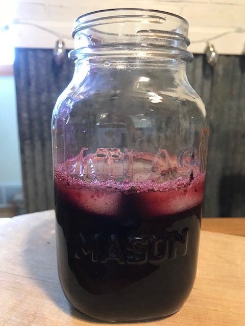 homemade grape juice