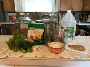 ingridiants to make dill pickles