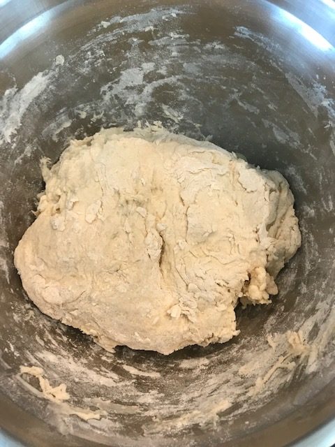 making easy peasant bread dough