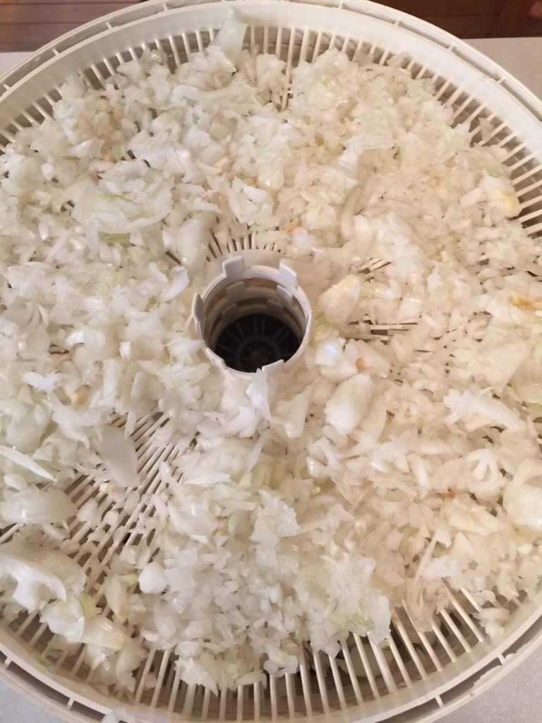 Chopped onions