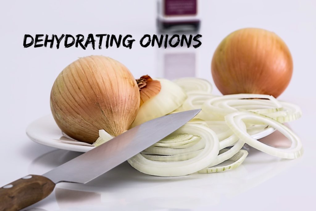 how to dehydrate onions
