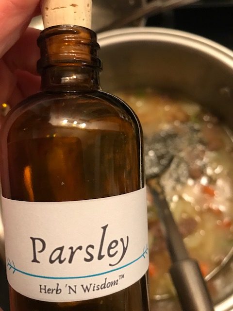 parsley labels by Herb 'N Wisdom™