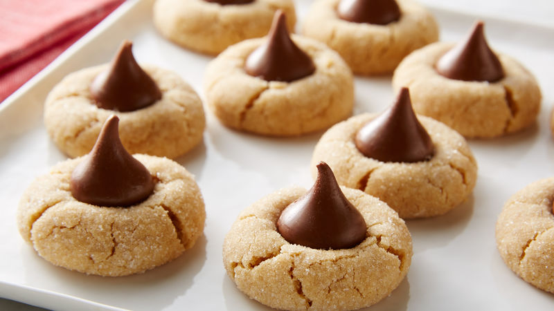 peanut butter blossom cookies