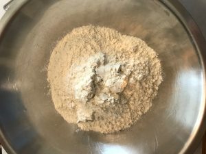 flour in a bowl