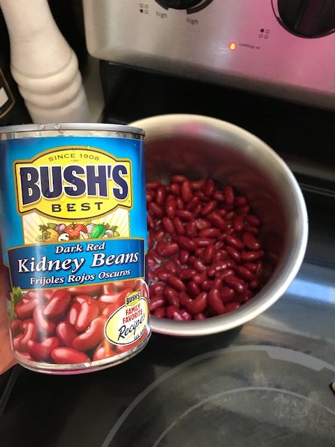 red kidney beans