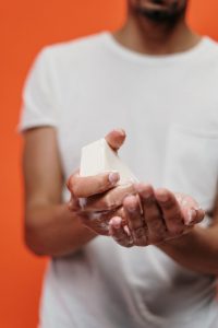 making your own soap