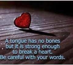 Be careful what you say