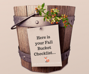 Fall Bucket Checklist
#fallbucketchecklist #heatherearles #herbnwisdom #naturalliving #sweaters #fall #Thanksgiving #hotcocoa #falltrending
