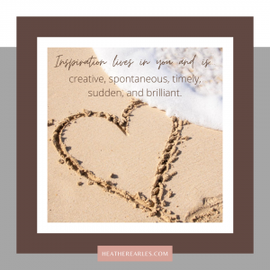 Inspiration lives in you
