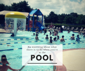 outdoor pool fun