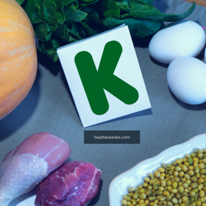 What foods and nutrients are in vitamin K?