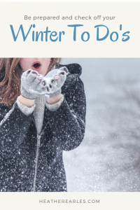 preparing for Winter